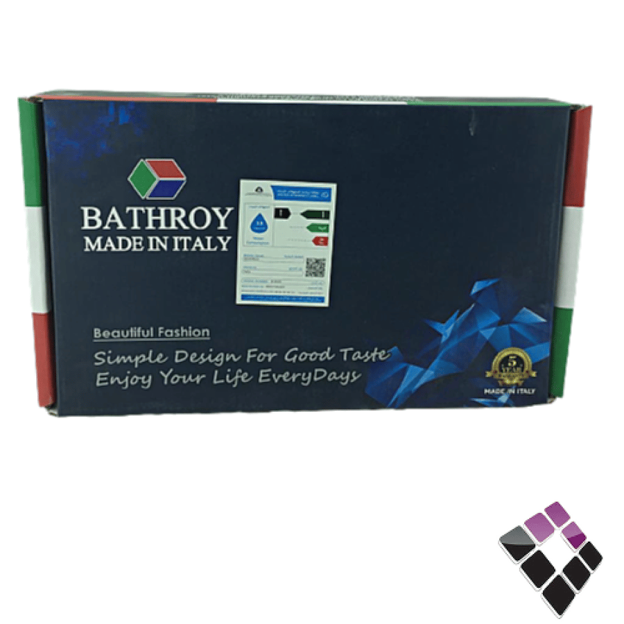 خلاط مجلى جداري رقبة L خط واحد بارد فقط BATHROY ايطالي 1/2 فتحة PRIME...رقم الصنف (3211314)