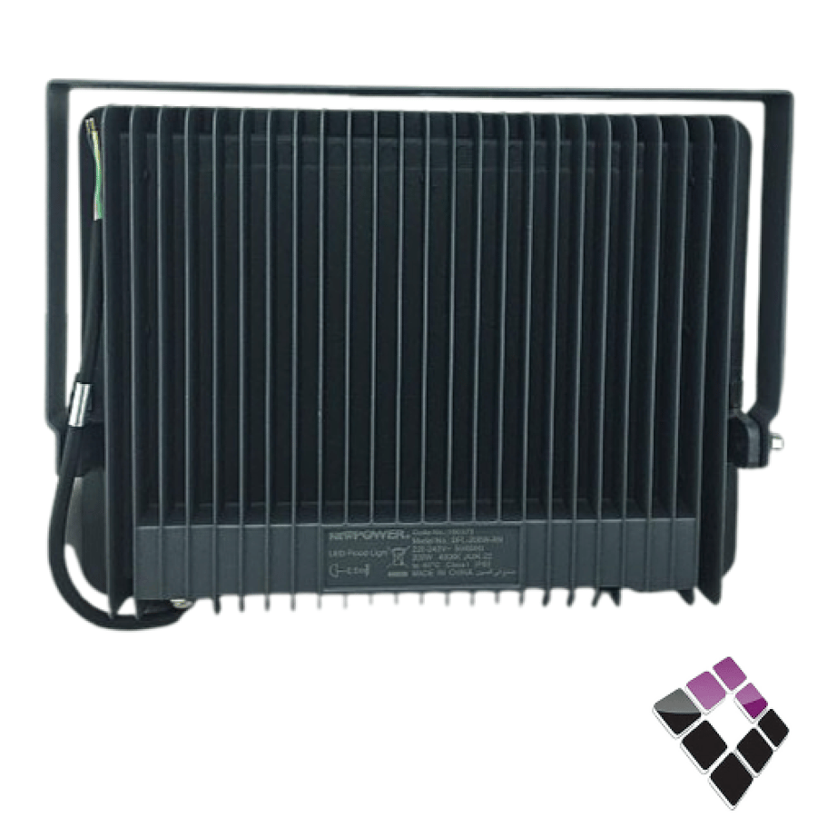 كشاف LED كوبس خارجي NEW POWER صيني نقاط SMD بروجكتر جرم رصاصي إضاءة 4000k كريمي 200W ...رقم الصنف (235321803)