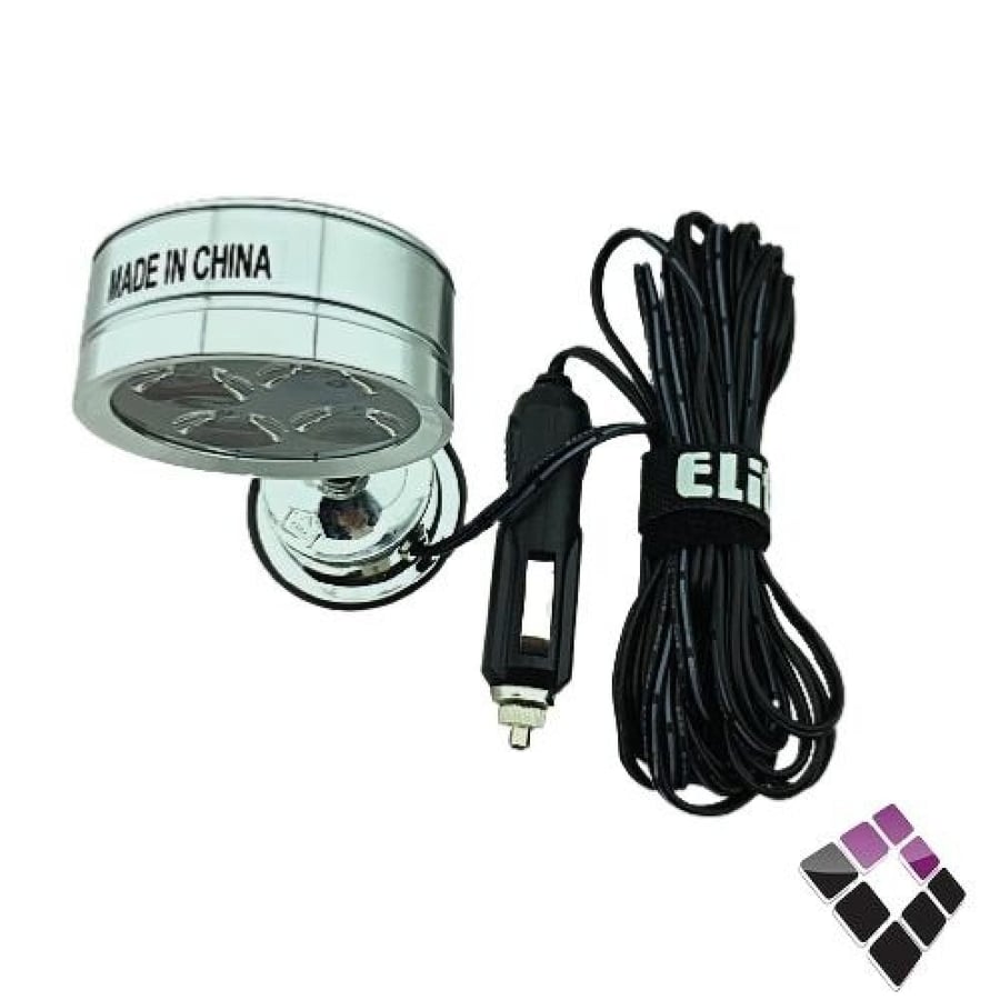 كشاف LED خارجي  ELITE  إضاءة ابيض يعمل علي بطارية السيارة 4Wموديل رقم HML-132***