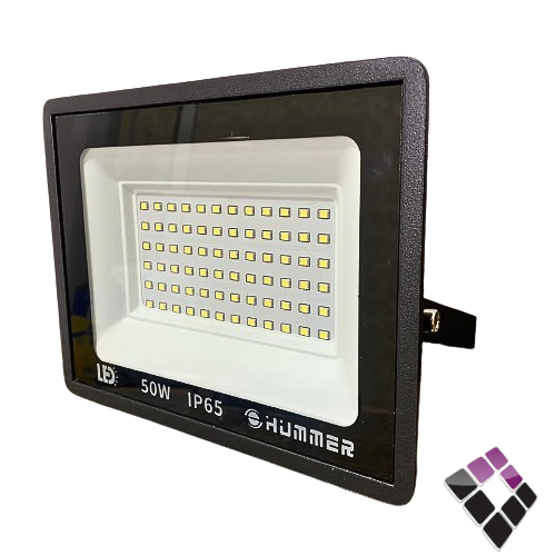 كشاف كوبس فلود LED خارجي همر HUMMER صيني نقاط SMD إضاءة 6500K أبيض 50W رقم HU1777