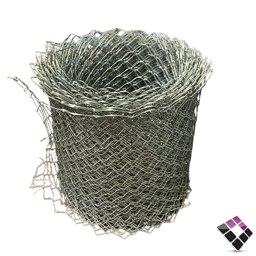 Galvanized iron mesh 15 cm / 8 meters