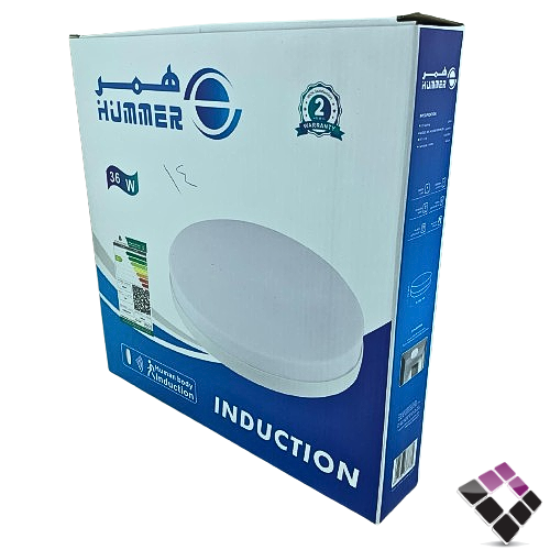 كشاف LED بنل خارجي لطش مع حساس حركة 10"× 27 سم همر HUMMER صيني جرم أبيض إضاءة 6500K أبيض 36W
