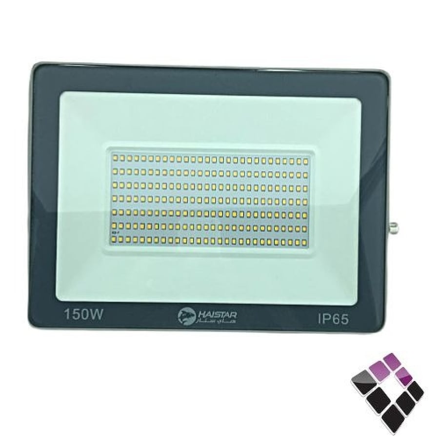 كشاف كوبس LED خارجي هاي ستار HAI STAR صيني نقاط SMD إضاءة أصفر 150Wرقم FL150LIN