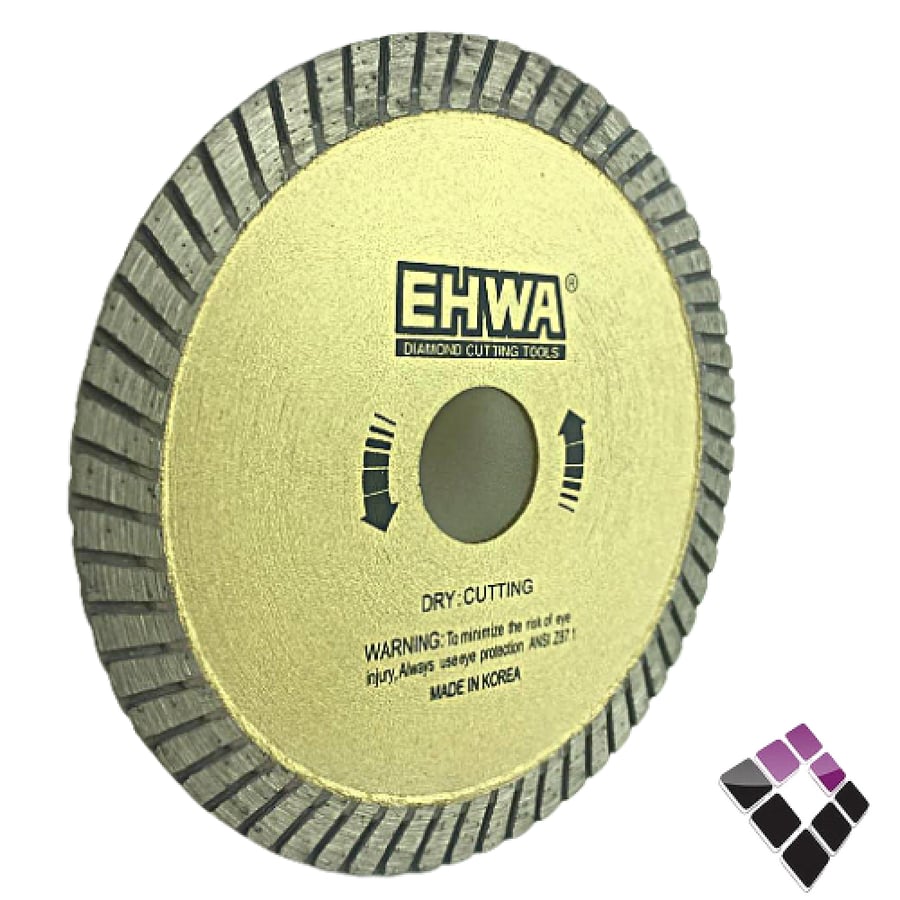 دسك صاروخ حديد قص رخام جرانيت EHWA كورى لون ذهبي 115ملم ×4.5"..