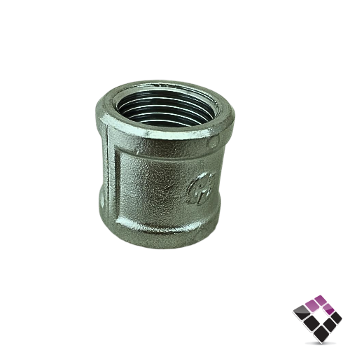 جلبة عادي نحاس مطلي كروم ثقيل جنرال GENERAL Fittings ايطالي مقاس 1/2"