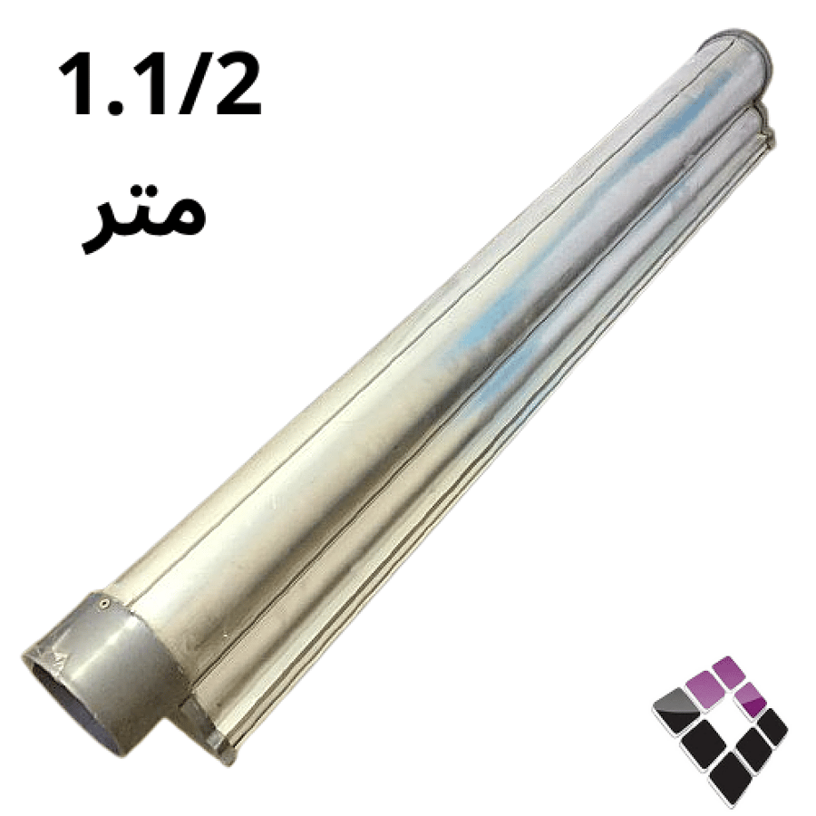Rain channel S-shaped model Ribatall TORRENTIAL heavy size outlet 3" length 1.5 meters.. item number (3425303)