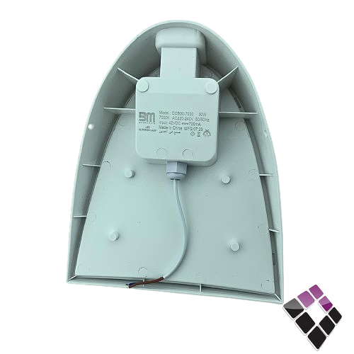 ابلك جداري LED لطش موديل U بي أم BM صيني جرم أبيض اضاءة 7000K أبيض من جهتين 30W رقم PG6888