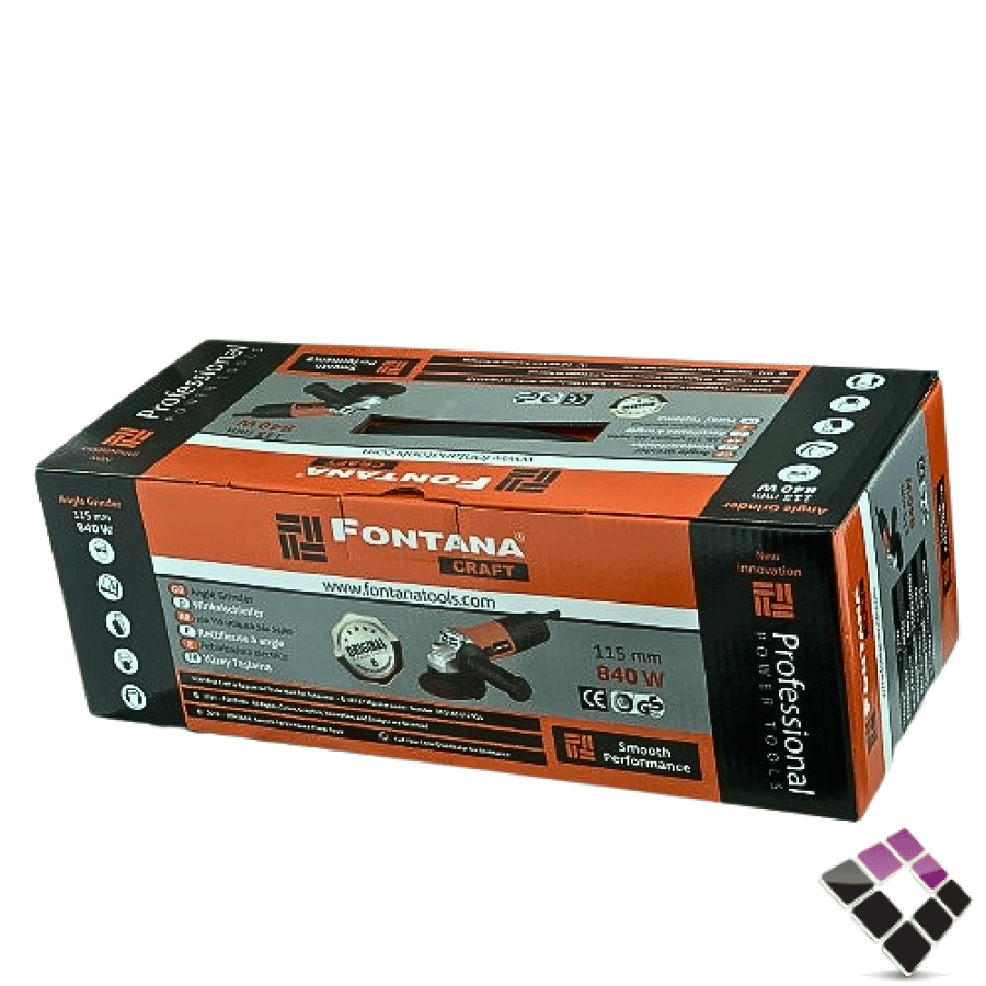 صاروخ فونتانا FONTANA صيني 4.5" × 115 ملم 840W رقم 624-33