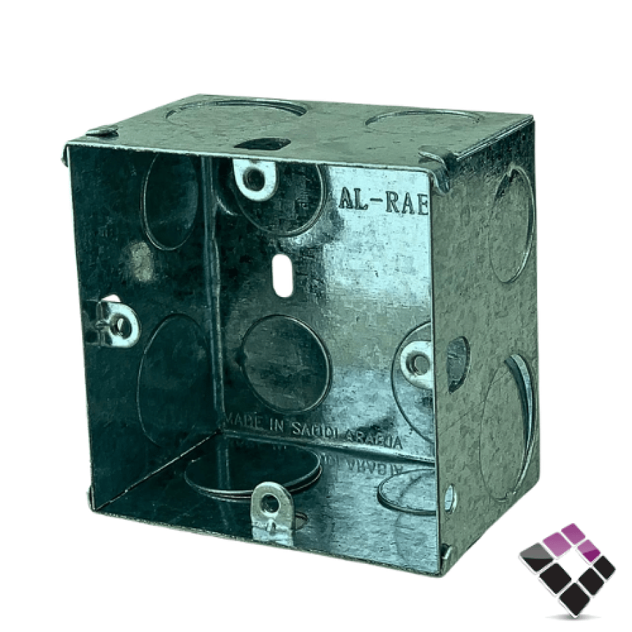 علبة حديد مفرد الرائد عميق 47ملم مقاس 7×7×47mm