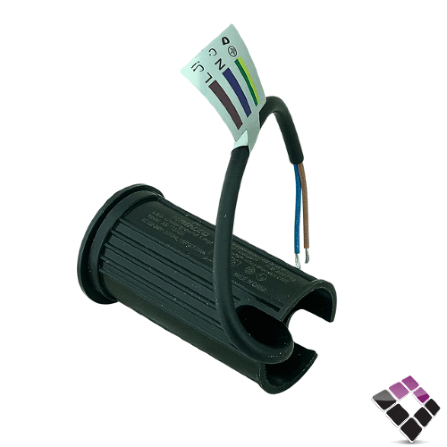 External buried LED spotlight waterproof sealed round black HAINZO yellow lighting 3 directions 3.8CM × 1.5W model GH-2214