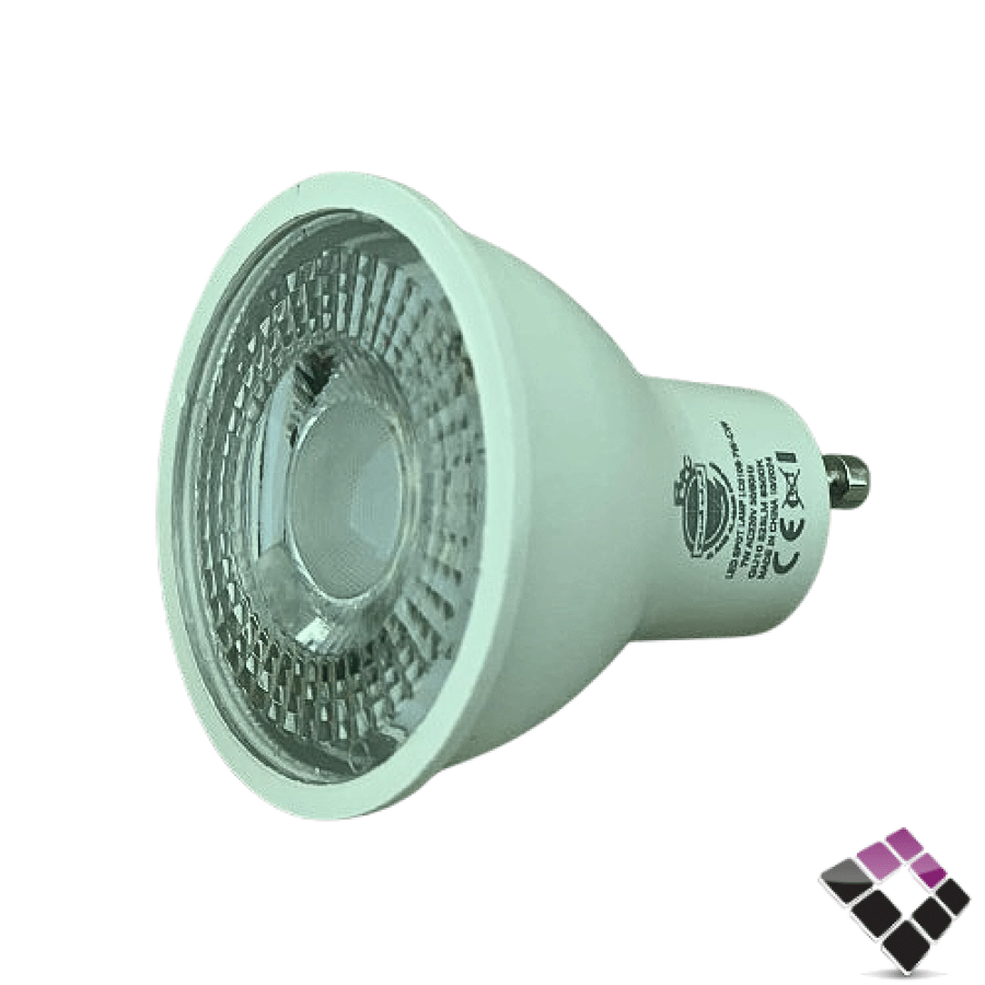 لمبة LED سبوت برم GU10 ضاءة SMD أبيض 6500K الرائد AL RAED صيني 7W