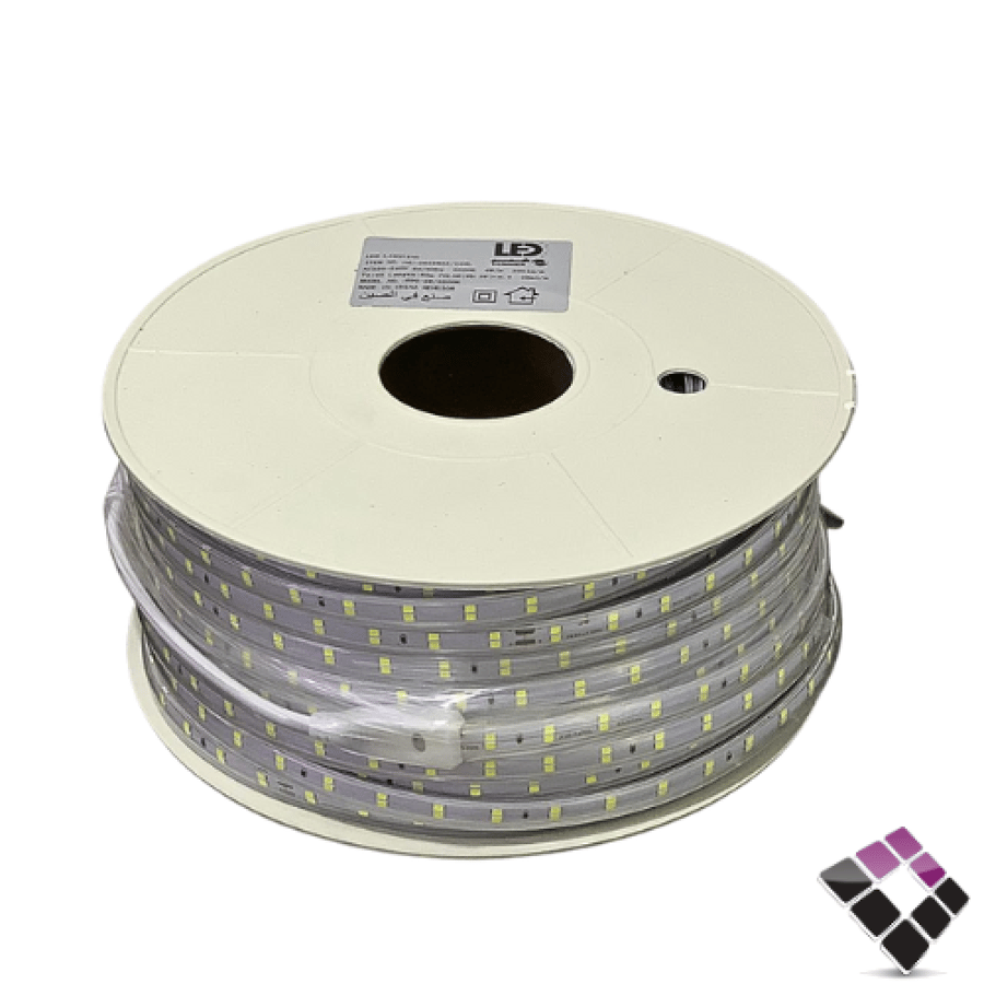 لي زينة LED همر HUMMER اضاءة 6500K أبيض 2 خط 120 لمبة بالمتر 8 ملم المتر 5W رقم HU-2835/MAX120