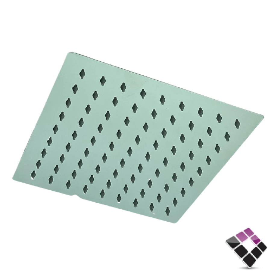 طاسة خلاط دش مطري إستيل BOP أيطالي لون كروم مقاس 12"× 30×30