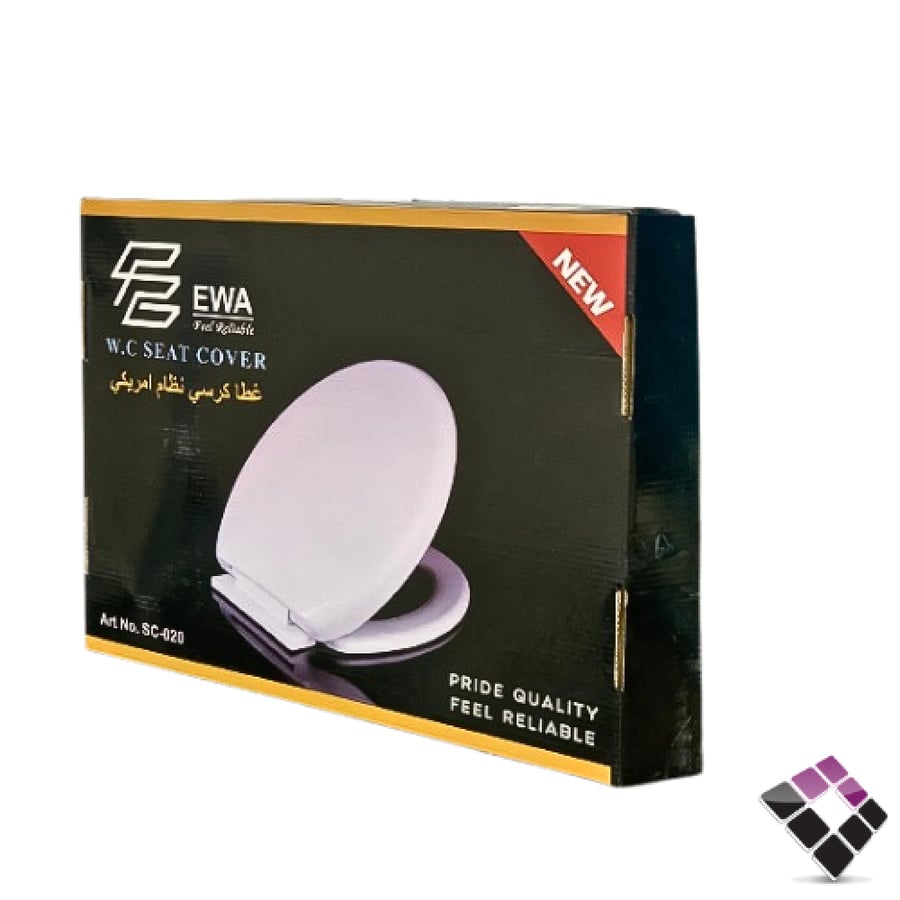 Ewa American system Chinese white oval chair cover number SC-020