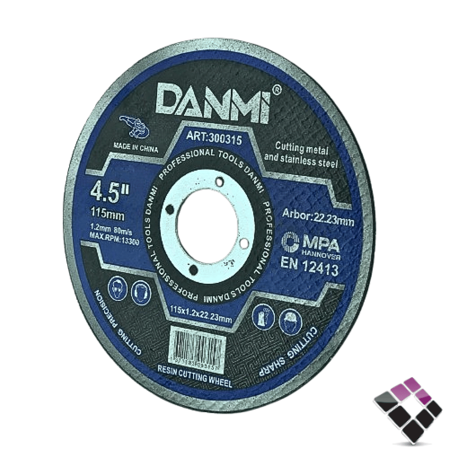 دسك صاروخ قص استيل دانمي DANMI صيني 4.5" رقم 300315