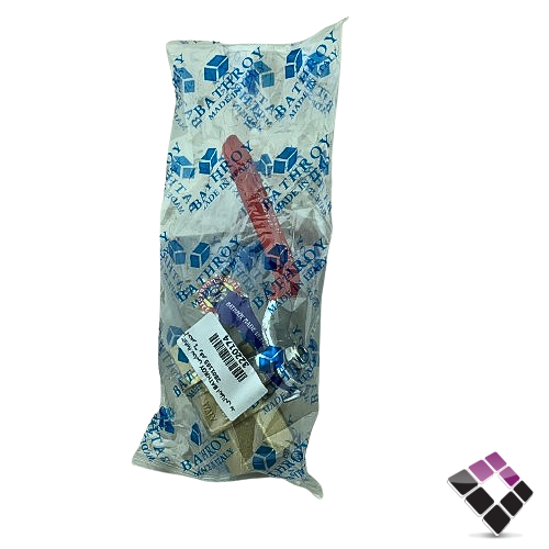حنفية نحاس BATHROY ايطالى يد أحمر 1" رقم 2801165