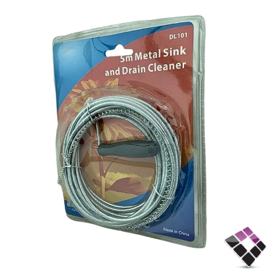 A 5-meter long drainage pipe cleaning snake