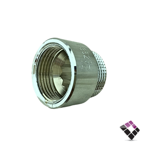 جلبة ذكر نحاس مطلي كروم ثقيل جنرال GENERAL Fittings ايطالي مقاس 3/4"×15 ملم