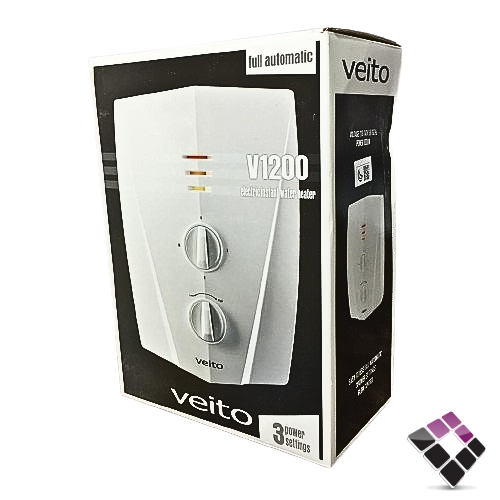 سخان فوري Veito تركي متعدد النقاط + مفتاحين تحكم رقم الموديل V1200