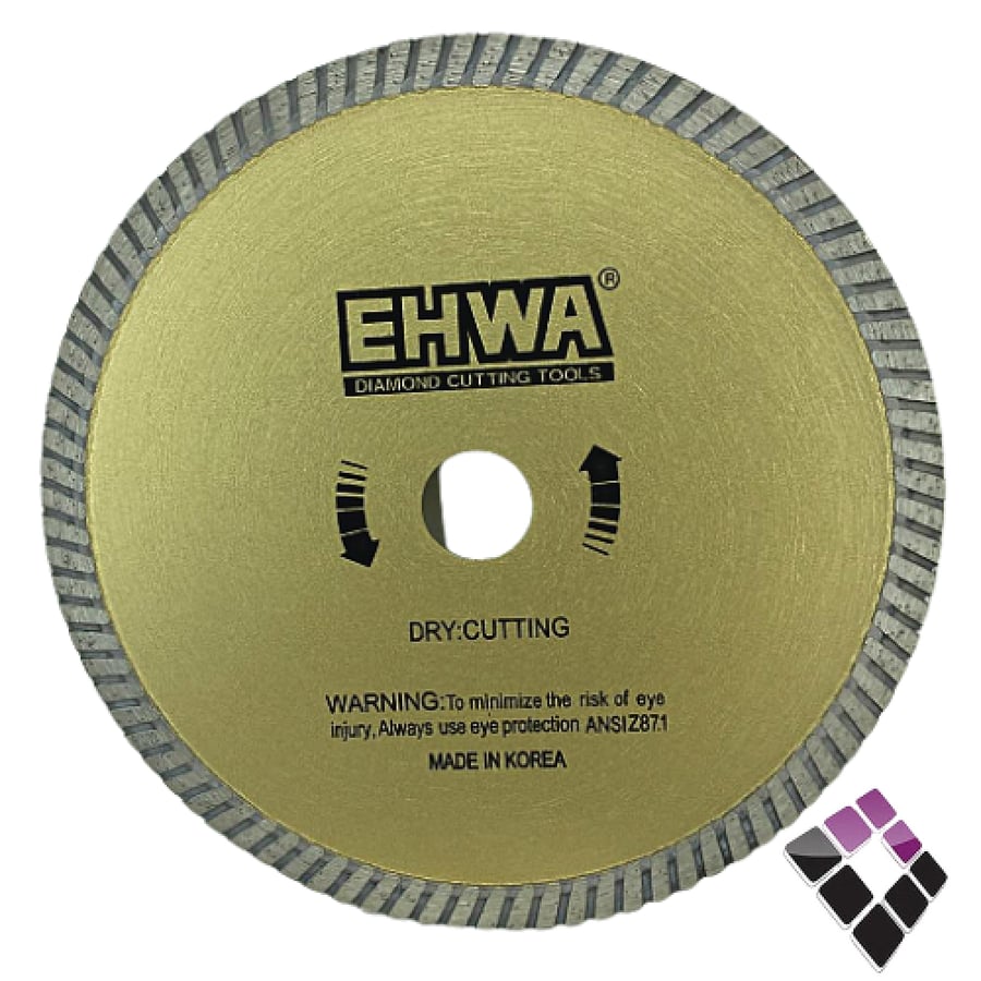 دسك صاروخ حديد قص رخام جرانيت EHWA كورى لون ذهبي 180ملم ×7"
