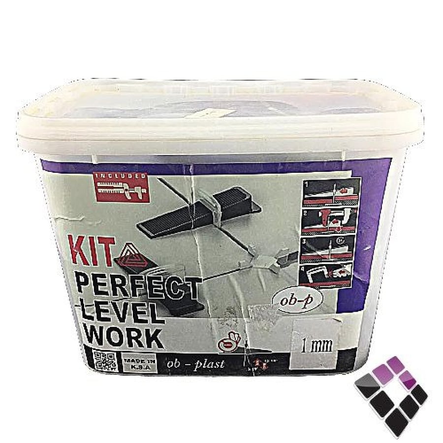 Bucket set of porcelain separators and mechanical weight, 100 pieces + 100 brushes + Ob-P machine Saudi model German size 1 mm
