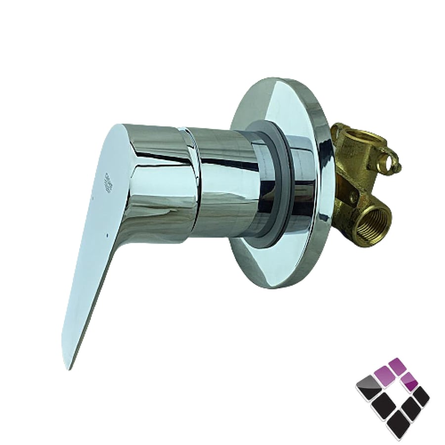 خلاط دش مخفي خط واحد قروهي GROHE اتومتك قلب نحاس + مسكة مقفولة كامل الماني BauEdge ***