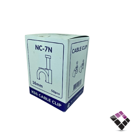 كلبس KSS تايوانى مقاس 16 ملى رقم NC-7N (علبة شد 50 حبة)
