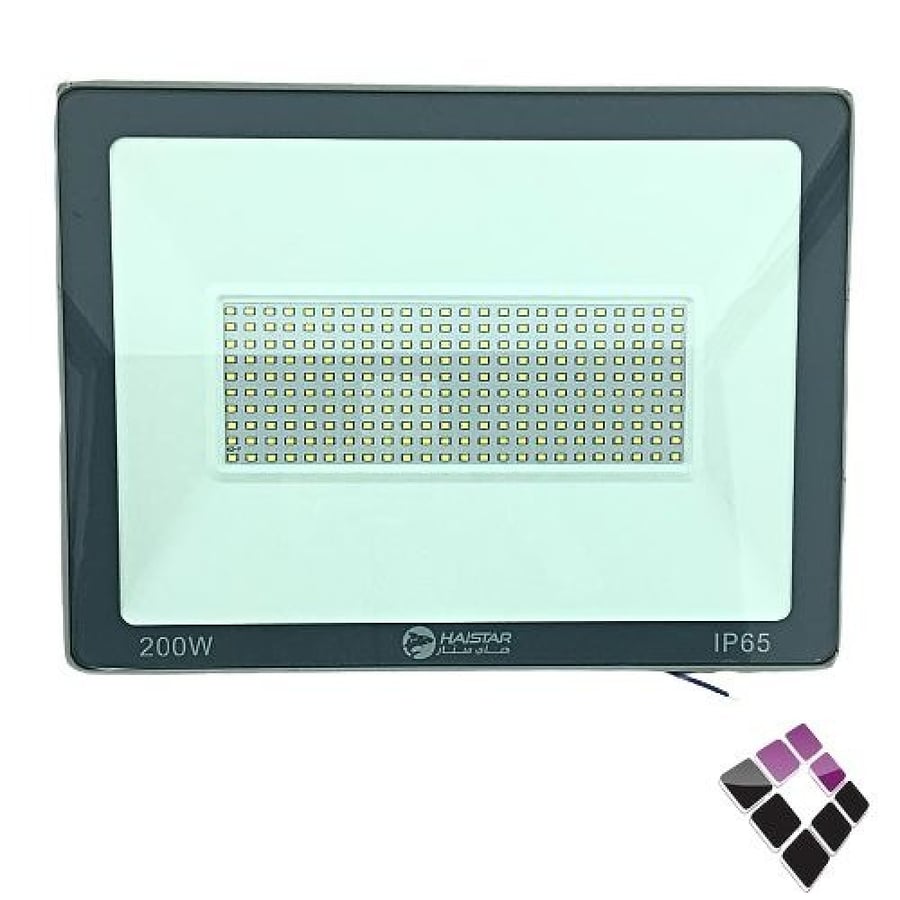 كشاف كوبس LED خارجي هاي ستار HAI STAR صيني نقاط SMD إضاءة أبيض200W رقم FLL200AL-CW