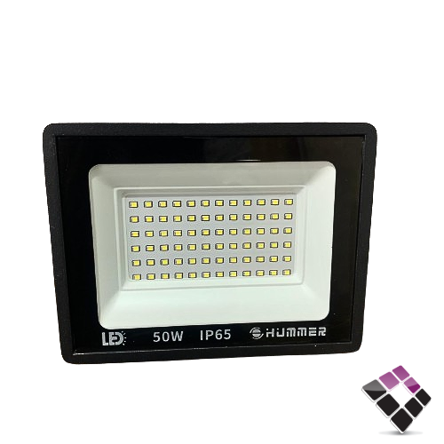 كشاف كوبس فلود LED خارجي همر HUMMER صيني نقاط SMD إضاءة 6500K أبيض 50W رقم HU1777