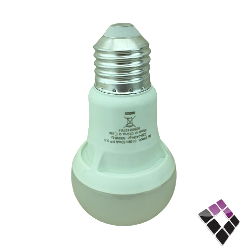 لمبة PHILIPS كروي LED سنة E27 إضاءة أبيض 6W  ***