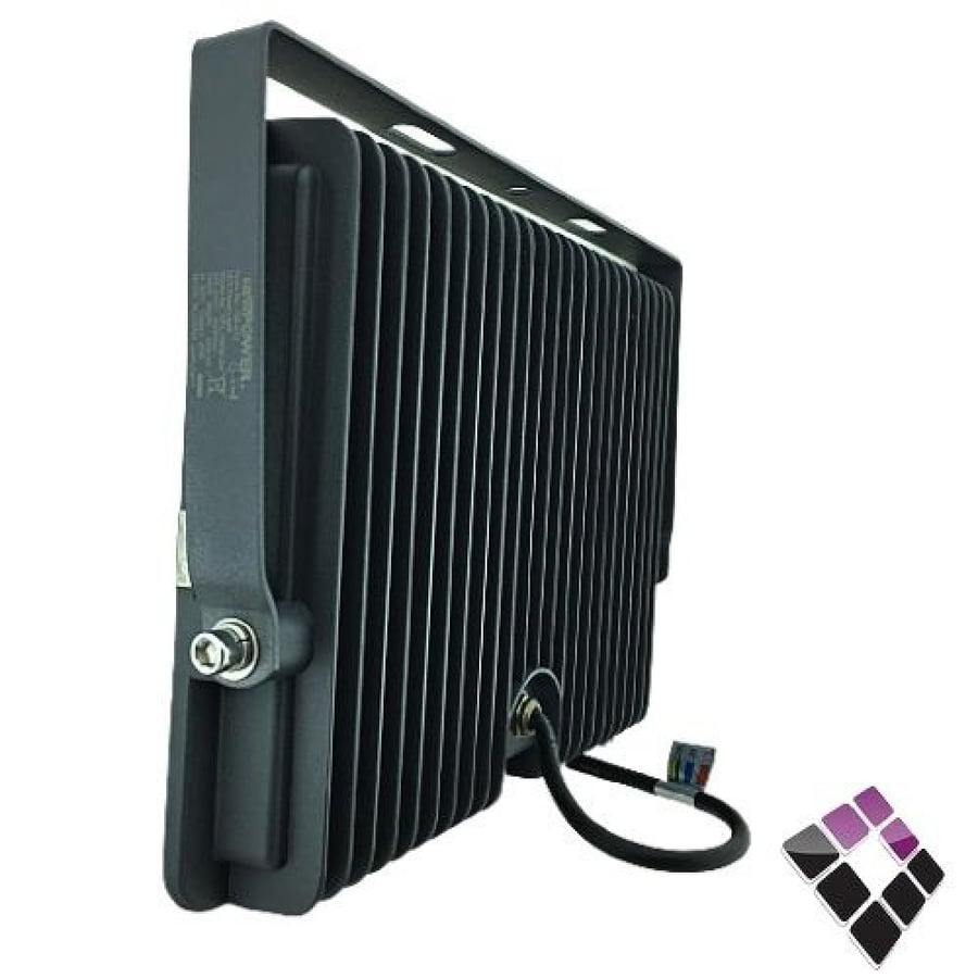 كشاف LED كوبس خارجي NEW POWER صيني نقاط SMD بروجكتر جرم رصاصي إضاءة 4000k كريمي 15300LM سطوع 150W