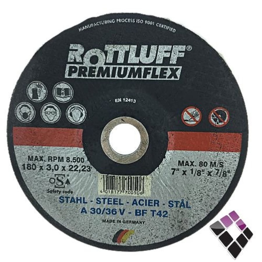 دسك صاروخ قص STONE حجر ROTTLUFF المانى 7" C30S-BFT42.