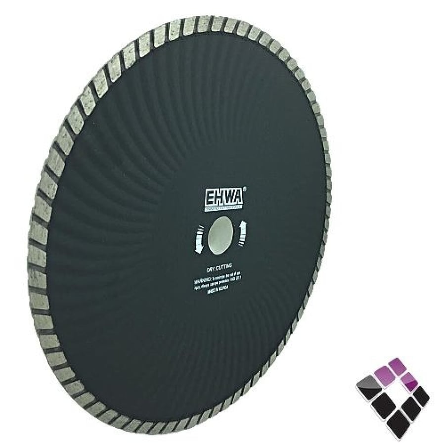 دسك صاروخ حديد قص رخام جرانيت EHWA كورى لون أسود 230ملم ×9"