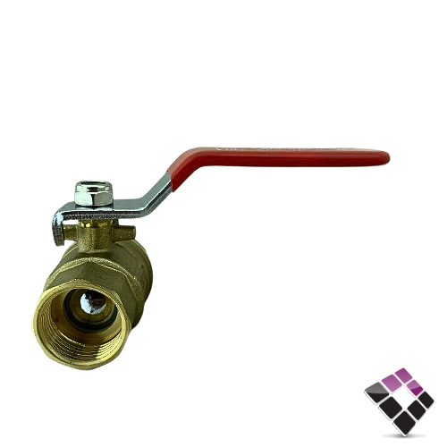 حنفية نحاس BATHROY ايطالى يد أحمر 3/4" رقم 2801164