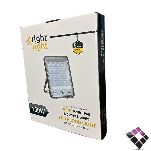 كشاف LED كوبس فلود خارجي شريحة SMD بروجكتر bright liht إضاءة أصفر 150W رقم OSD-F150-WW