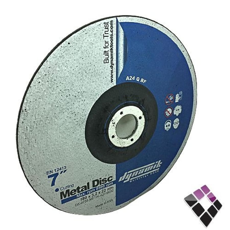 دسك صاروخ قص حديد dynamik سعودي7"