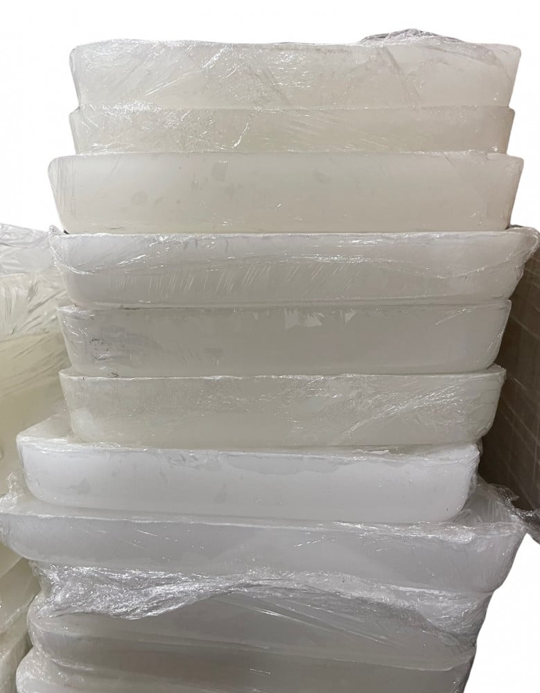 Paraffin wax with hardened wax