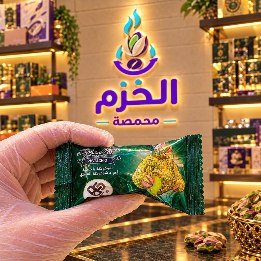 ويفر شوكلاتة بستاشيو