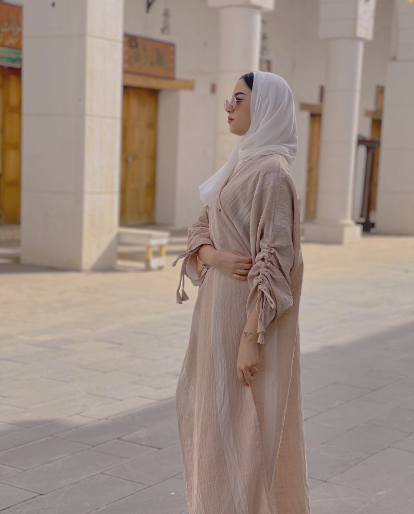عباية لينن #007