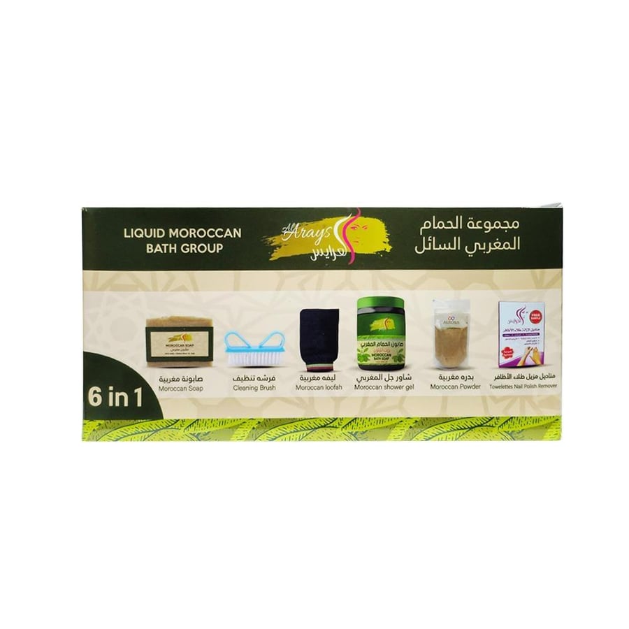 مجموعة الحمام المغربي السائل العرائس 6*1