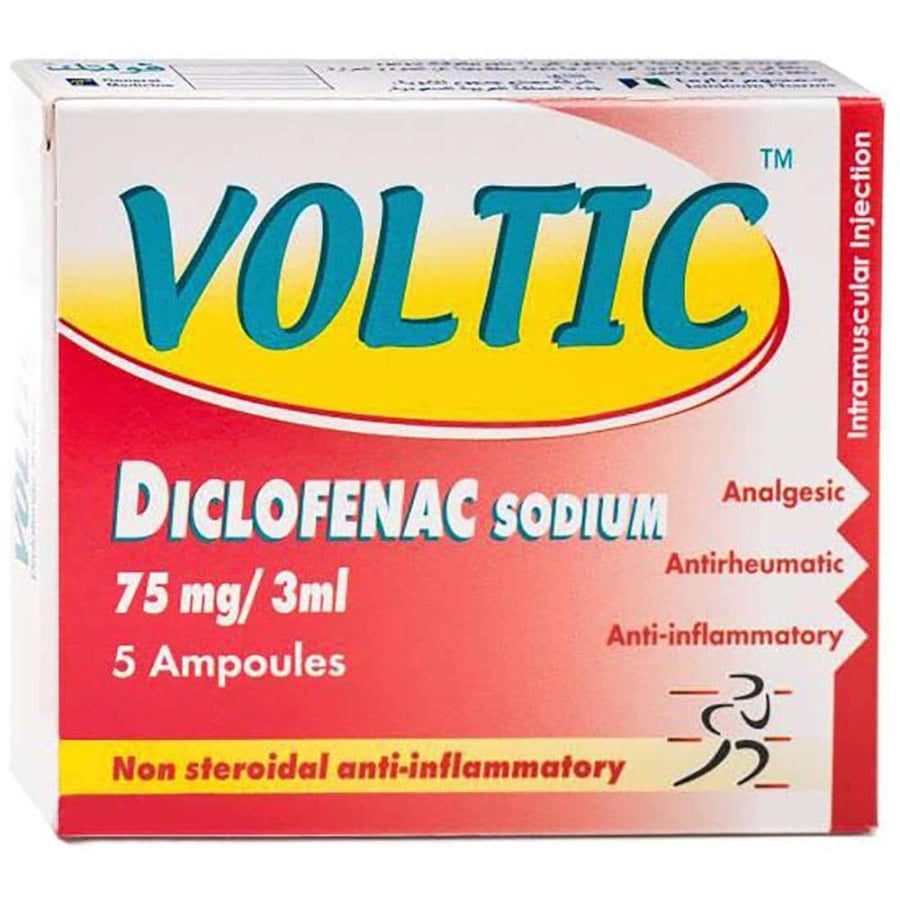 VOLTIC  75MG AMP 5PK