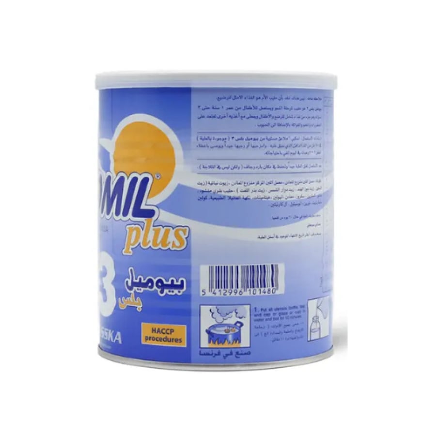 حليب بيوميل بلس 3  400جم