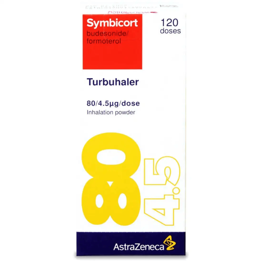 SYMBICORT 80 /4.5 MCG 120 DOSES