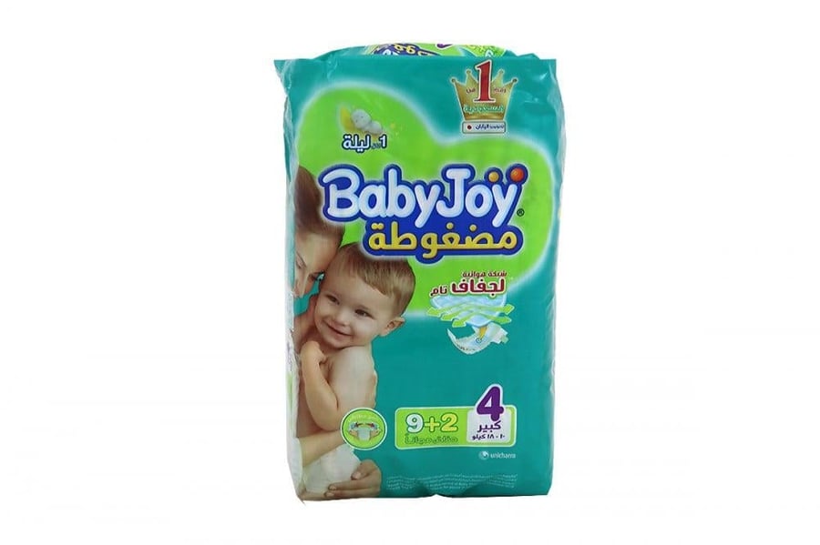 بيبي جوي عبوة التوفير كبير رقم 4 11حبة