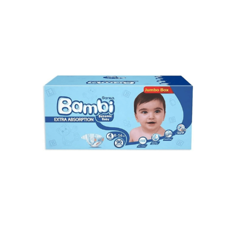 بامبي صندوق جامبو كبير 96حبة