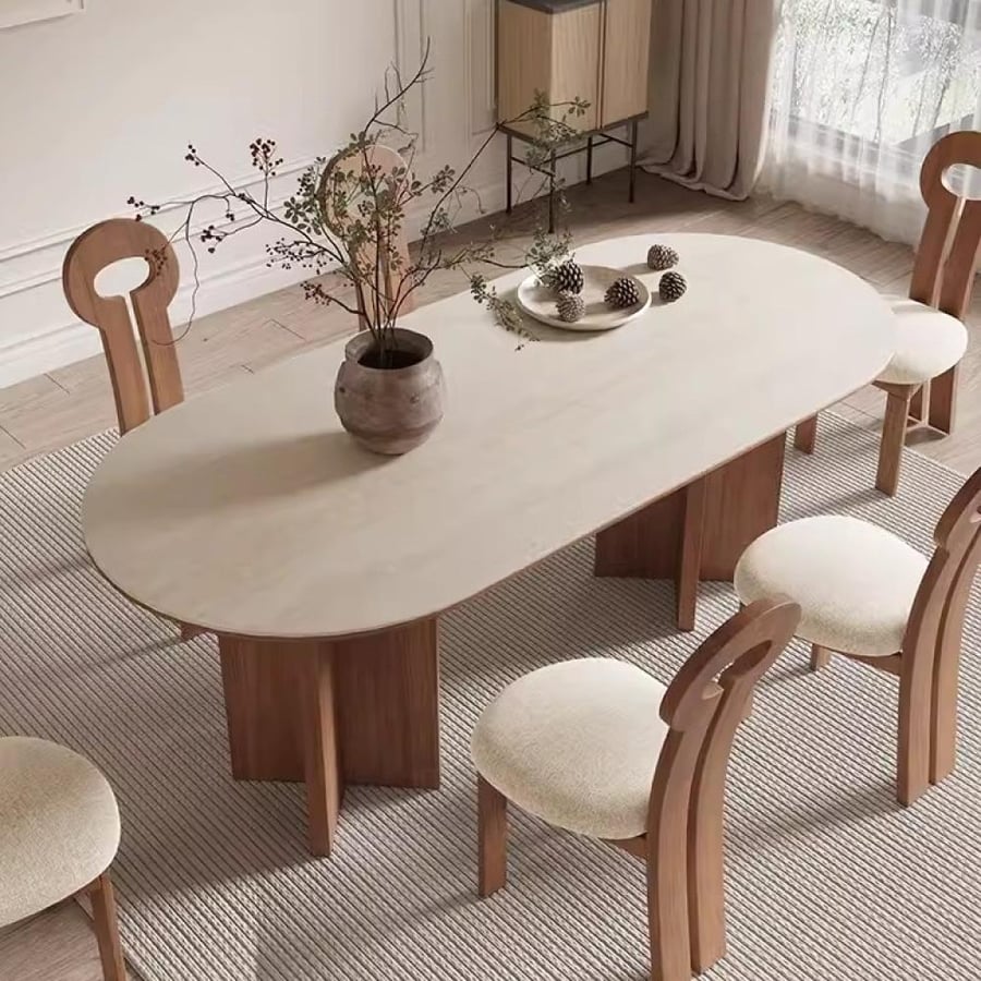 طاولة طعام Topm مع 6كراسي