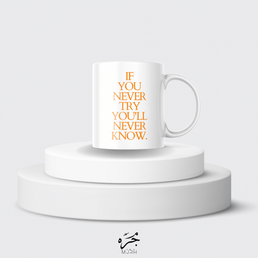 IF YOU NEVER TRY YOU'LL NEVER KNOW