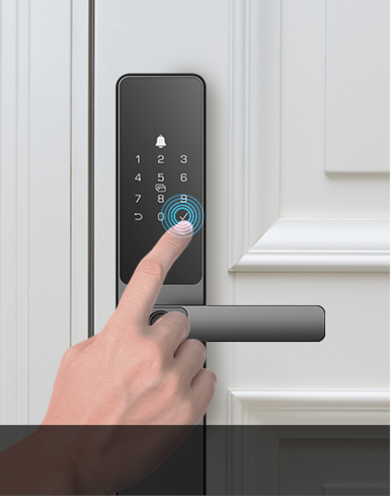 EZVIZ CS-DL05 Smart Door Lock | قفل باب ذكي بالبصمة وكلمة المرور