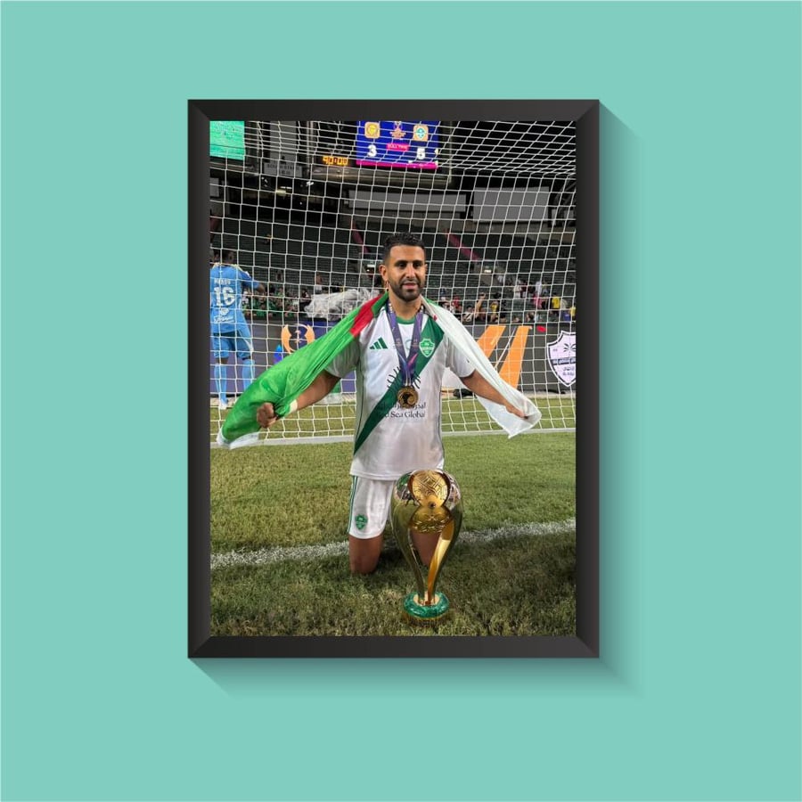 لوحة الاهلي بطل السوبر0.5
