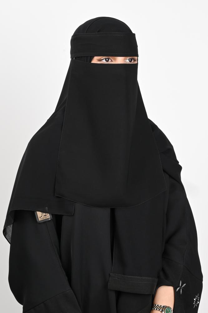 نقاب حرائر مطاطين  لصق